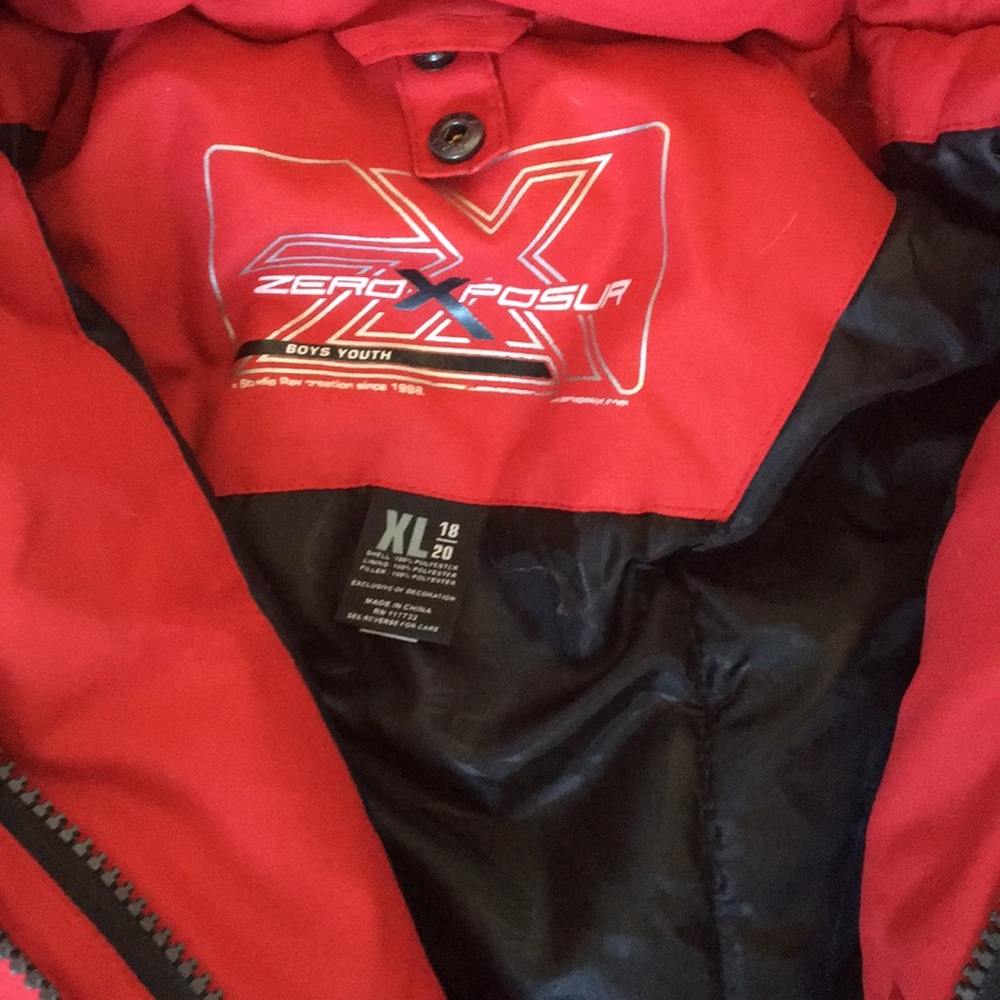 YOUTH XL ZERO XPOSURE WINTER COAT - Picture 5 of 8